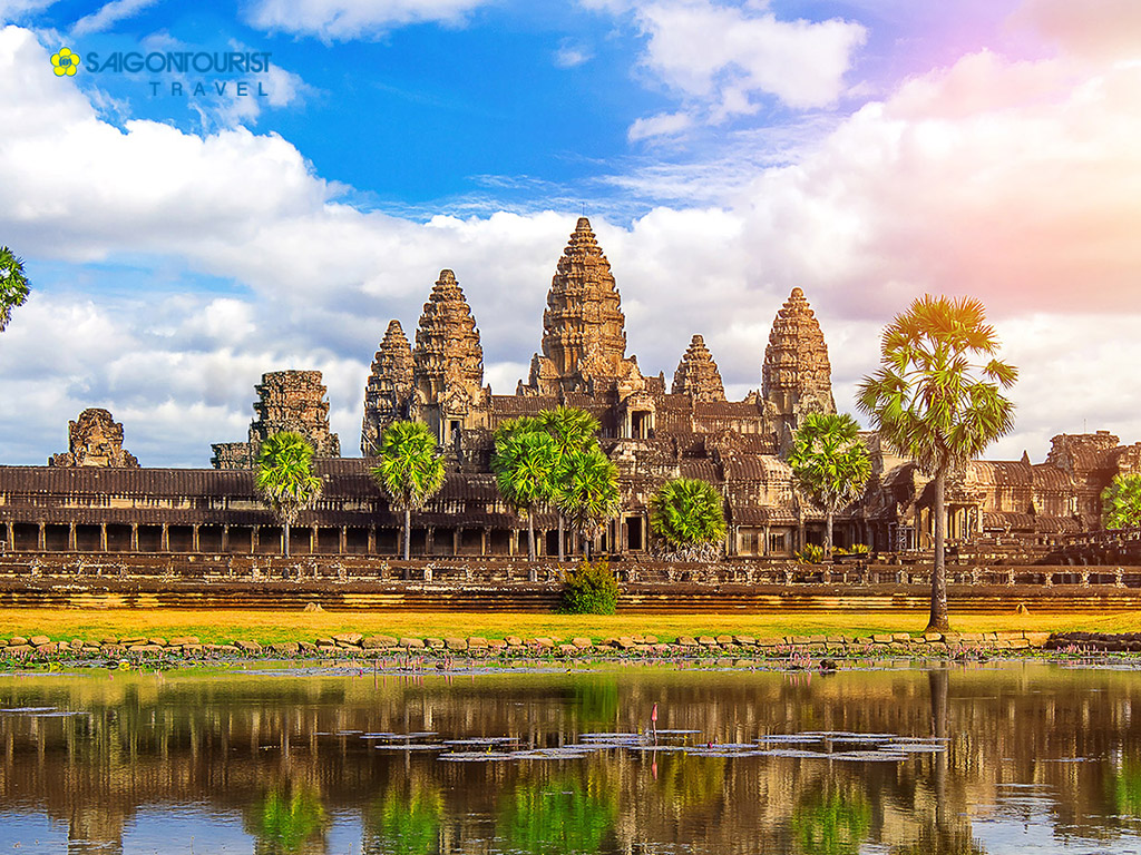 Du Lịch Campuchia [Siemreap - Phnompenh] (Khách sạn 4 sao & du thuyền ngắm hoàng hôn trên dòng sông Mekông)